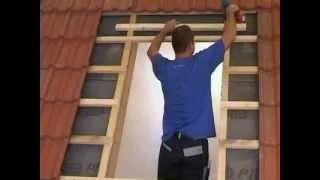 RoofLITE window installation 7 : Tile roof - The fix frame