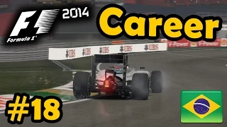 F1 2014 Career Mode Part 18: Brazilian Grand Prix (Legend AI)