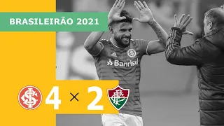 Internacional 4 x 2 Fluminense - Gols - 15/08 - Brasileirão 2021