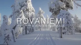 Winter & Christmas:  Santa Claus hometown Rovaniemi Lapland Finland video for families Arctic Circle