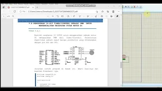 Timer/Counter | penggunaan 16bit timer/counter1 sebagai PWM pengendali kecepatan putar motor DC