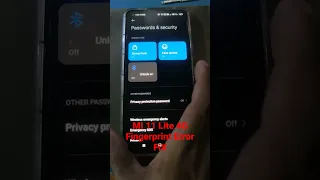 MI 11 Lite Fingerprint Error How To Fix