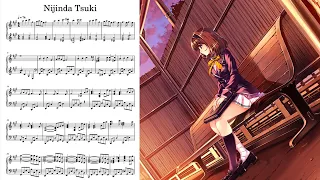 In Search of the Lost Future OST - Nijinda Tsuki [Piano Solo + Sheet]