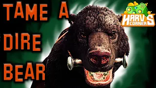 Ark How To Tame A Dire Bear - Ark Survival Evolved