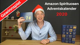 Amazon Premium Spirituosen Adventskalender 2020 Inhalt Erfahrung Preis | Unboxing mit Gewinnspiel