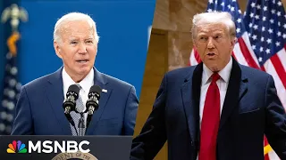 'Everything was trickle down, but not a lot trickled': Biden hits Trump’s economic record 