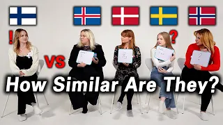 Finnish l Nordic, Can You Understand Each Other?