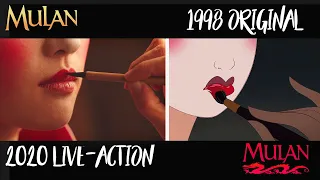 Mulan 1998 vs  Mulan 2020 Comparison