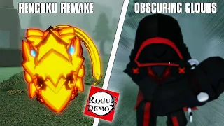 Rengoku Ulti Remake vs Mist Breathing Ulti Comparison - Rogue Demon