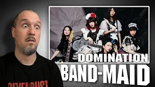 BAND-MAID - DOMINATION (Official Live Video) | REACTION!!!