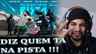 Rock Danger: Derxan Major RD Big Bllakk e LEALL - Diz Quem Tá Na Pista (Prod: Pedro Apoema) | React