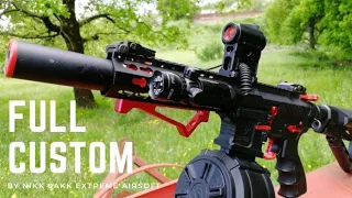 FULL CUSTOM DSG BY NIKK SAKK - CM16 SRS G&G - AIRSOFT REVIEW