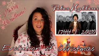 Reacting to Peter Hollens | Evolution of Christmas Songs 1744 2020|🎄CHRISTMAS REACTION 🎄 AMAZING