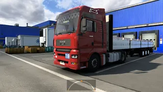 Euro Truck Simulator 2 (Луцьк-Дубно)MAN-TGA(UKR-MAP)