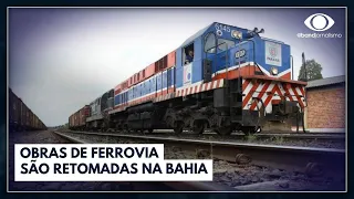 Ferrovia para o agro e mineração na Bahia | Jornal da Band