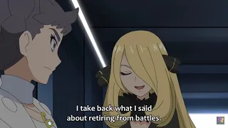 Cynthia Decided Not to Retire Pokemon (2019) Episode 125 English Sub