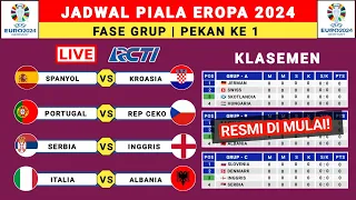 Jadwal Piala Eropa 2024 - Spanyol vs Kroasia - Klasemen Piala Eropa 2024 Terbaru - Euro 2024