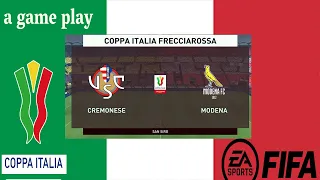 ⚽   Cremonese      vs Modena    ⚽ | 🏆 Coppa Italia   (10/20/2220) 🎮 Fifa