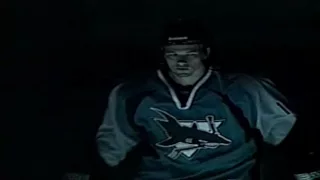 San Jose Sharks Player Intros -  2001/02 Season