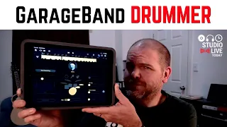 How to create a VIRTUAL DRUMMER track in GarageBand iOS (iPad/iPhone)