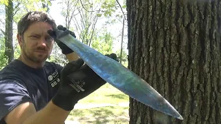 Titanium Sword Vs Trees ~ No tree is safe!