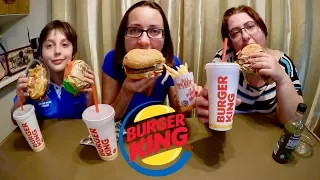 Burger King Whopper Meal And Poutine | Gay Family Mukbang (먹방) - Eating Show