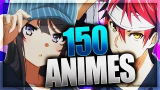 150 ANIMES INCONTOURNABLES en 15 MINUTES !