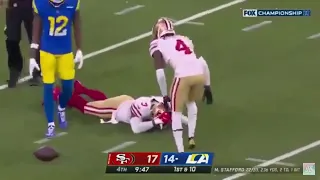 Jaquiski Tartt drops the easiest INT of his life and the Rams advance to the Super Bowl