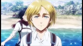 🐚🌊The Scouts Visit the Ocean and Armin's Dream Finally Comes True (Dub) Attack on Titan Season 3🌊🐚