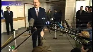 Выпуски новостей о захвате НТВ 14.04.2001