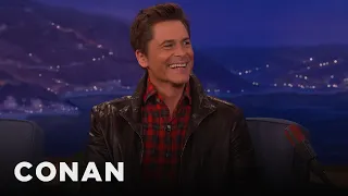 Rob Lowe's Secrets To Staying Young | CONAN on TBS