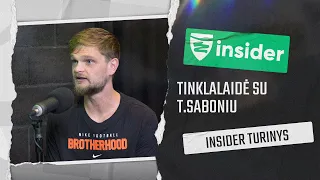 „Žalgiris Insider“ tinklalaidė su T.Saboniu (pasiruošimas sezonui, rinktinė ir „Žalgiris“)