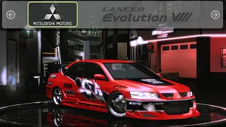 Как сделать Mitsubishi Lancer EVO8 Шона из тройного форсажа в NFS Underground 2