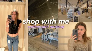 COME SHOP WITH ME VLOG | mall vlog, clothes and makeup shopping