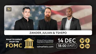 US FOMC Analysis with Tshepo, Zander and Julian | 14 December 2022 | TD Markets News Livestream