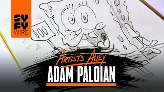 SpongeBob Drawn By Adam Paloian (Artists Alley) | SYFY WIRE