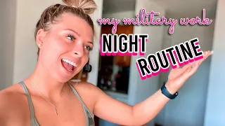 MILITARY NIGHT ROUTINE 2020: Security Forces | Brice Larimer