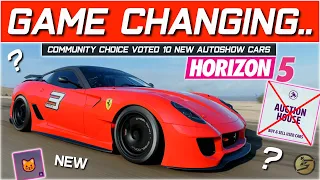 10 RARE EXCLUSIVE CARS Being ADDED To AUTOSHOW in Forza Horizon 5 Update 30 (FH5 Community Choice)