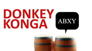The Title of this Video was Typed with Donkey Kong Bongos
