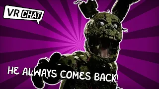 SpringTrap causes havoc in VRCHAT!! (Voice trolling)