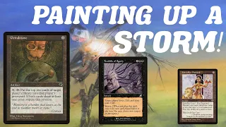 PAINTING UP A STORM! MTG Legacy TonyScapone new combo decklist!