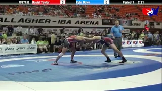 Full Match: Kyle Dake vs. David Taylor - 2013 WTT