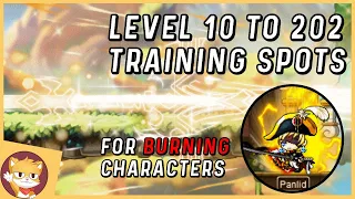 Level 10 - 202 Training Spots For Hyper Burning | MapleStory | GMS | Reboot