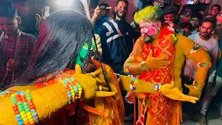 Yapral Kumar and Rohit Bangaru Potharaju Tennmaar dance At Secunderabad Bonalu 2023 | Abhilash band