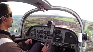 Bolkow Bo 209 Monsun - Landing White Waltham Runway 25