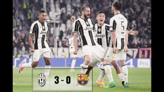 Juventus Barcellona 3-0 • TELECRONACA SANDRO PICCININI • Champions League 11.04.2017