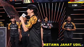 UDIL TAUNTING KERAS BUAT TEAM NINERS