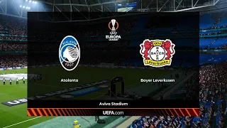 Atalanta vs Bayer Leverkusen | Aviva Stadium | 2024 UEFA Europa League Final | PES 2021