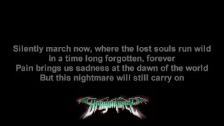 DragonForce - Inside The Winter Storm | Lyrics on screen | HD