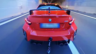 2024 BMW M2 G87 feat. M Performance Parts & OPF Delete TFL Italy Exhaust sounds | *Insta360 X3*